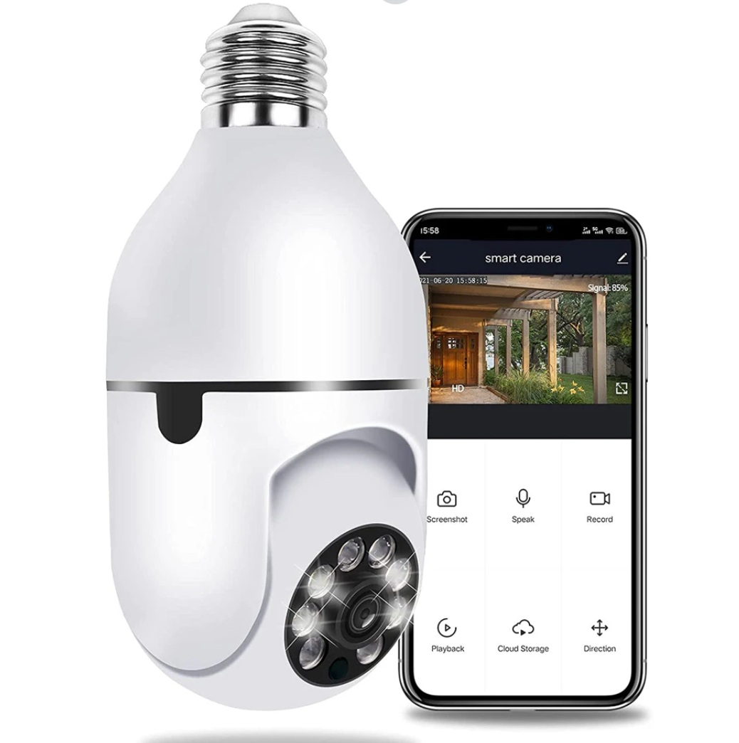 Câmera de Segurança Rotativa