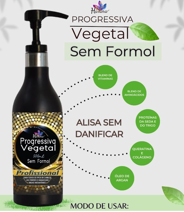Progressiva Vegetal Creme Havana
